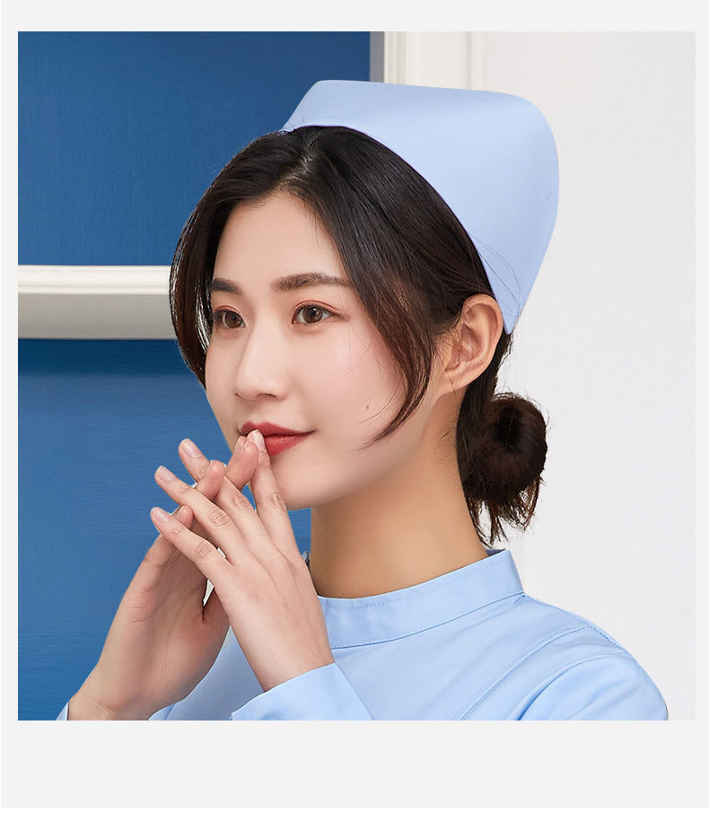 护士帽燕尾帽护士长帽白色护士帽粉色蓝色护士帽护士裤护士服大褂