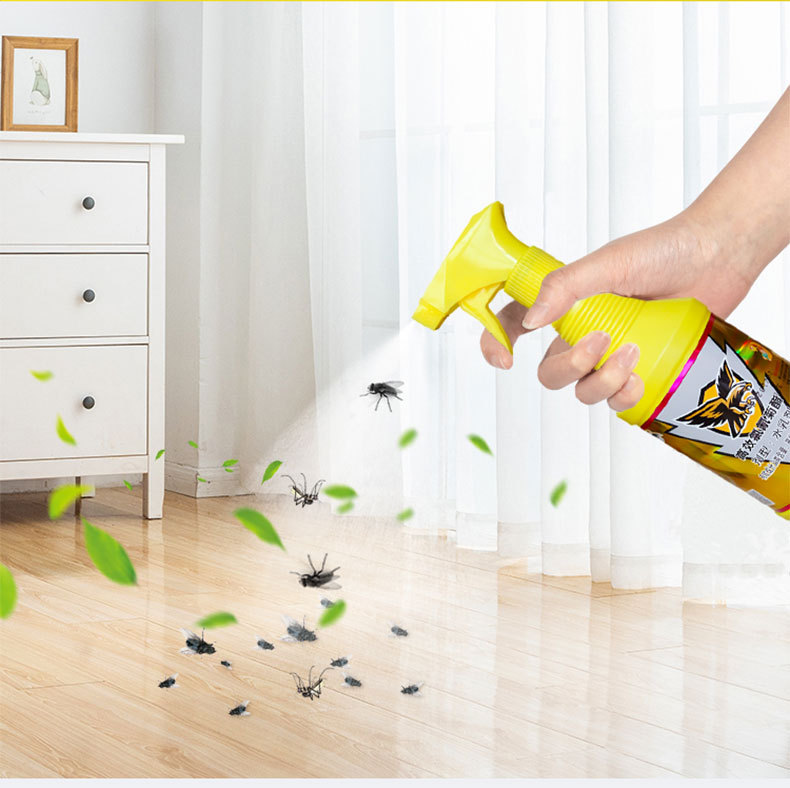 大黄瓶神鹰苍蝇药杀虫剂喷水乳剂家用养殖场灭蝇摆地摊批发送录音