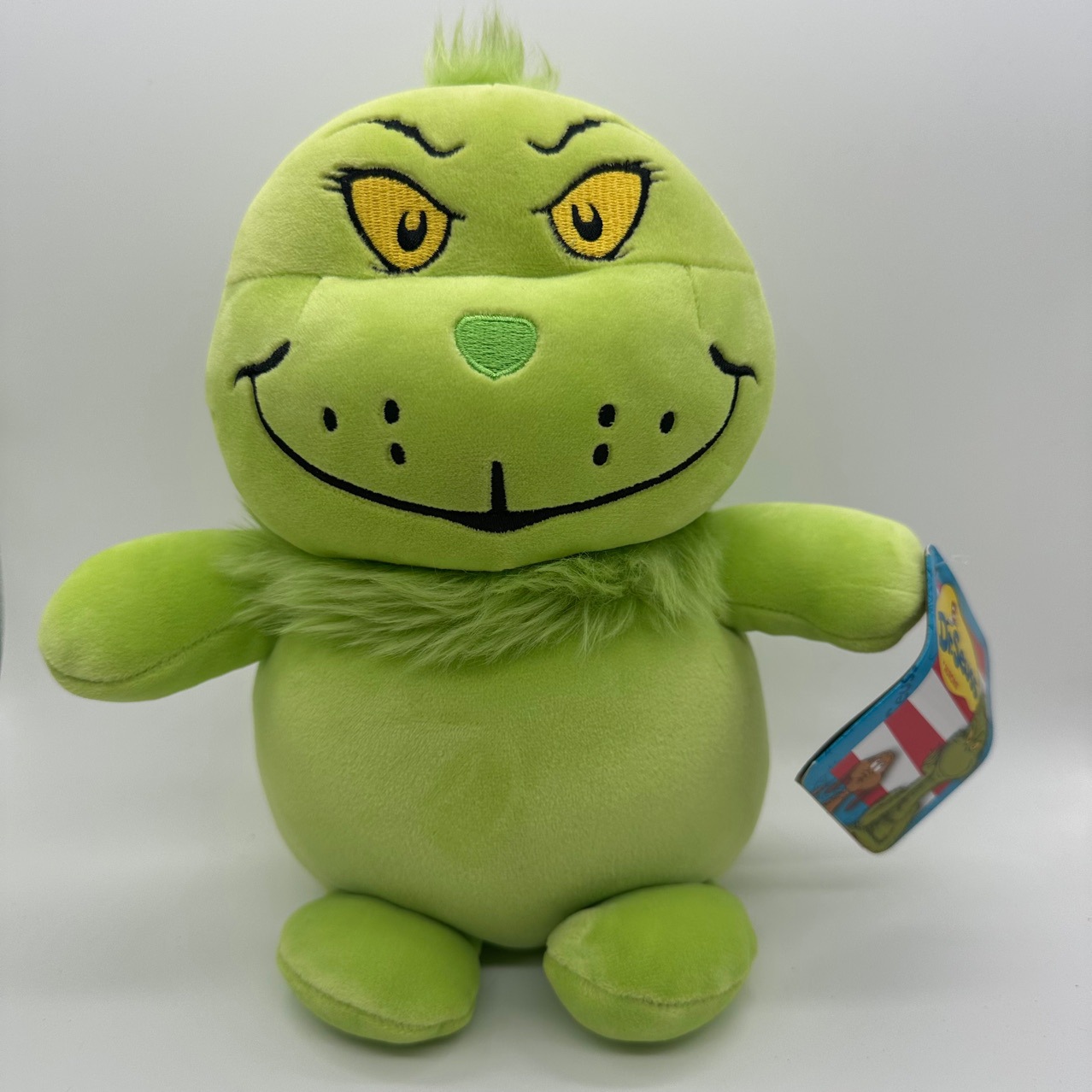 外贸 绿毛怪绘本 毛绒玩具卡通可爱送礼儿童玩具玩偶娃娃格林奇