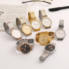 雷尔时尚简约手表潮流成人石英表不锈钢防水折叠扣多种款式