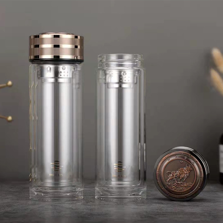 金力jl2081-5 370ml 男士双层商务车载办公玻璃杯-阿里巴巴