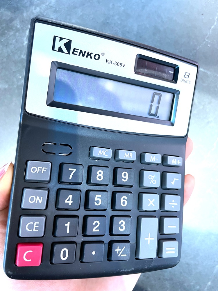 kenko/佳宜 台式桌面计算器 kk-808v