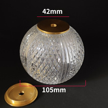 灯具配件 通孔圆球配件 小台灯配件 塑料配件 塑料圆球 可配铝件