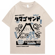 Men Tshirt Streetwear Japanese Kanji Cartoon Vocano_yythkg