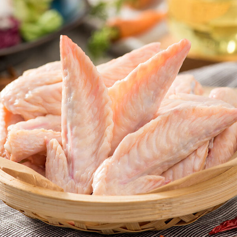 鸡翅尖冻货新鲜冷冻速冻生鸡翅膀鸡鸡肉烧烤卤味食材2斤精切厂家