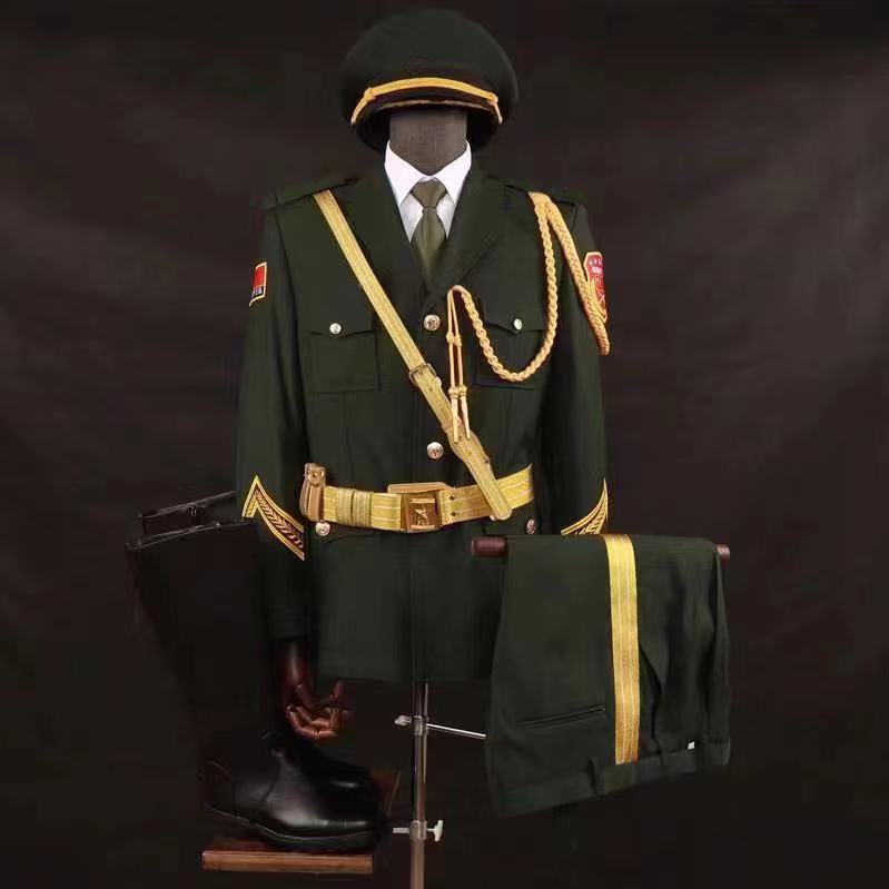 新款仪仗队礼宾服班升旗手服装护卫队护旗手升旗仪式服装