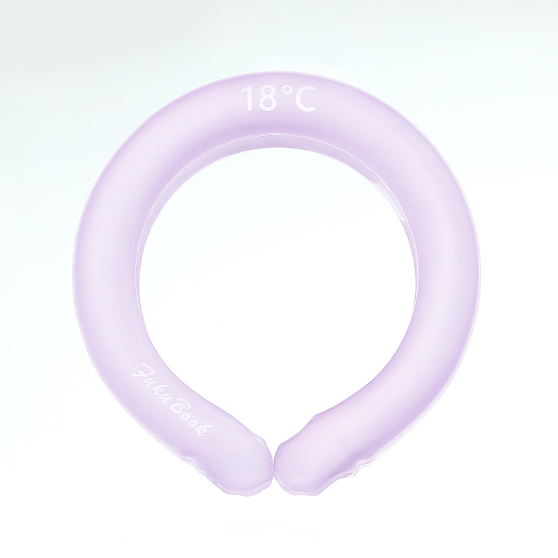 Tiktok Cross-Border Products for Summer Summer-Proof Cooling Artifact Ice Neck Outdoor Sports Cooling Ring Cold Neck Collar