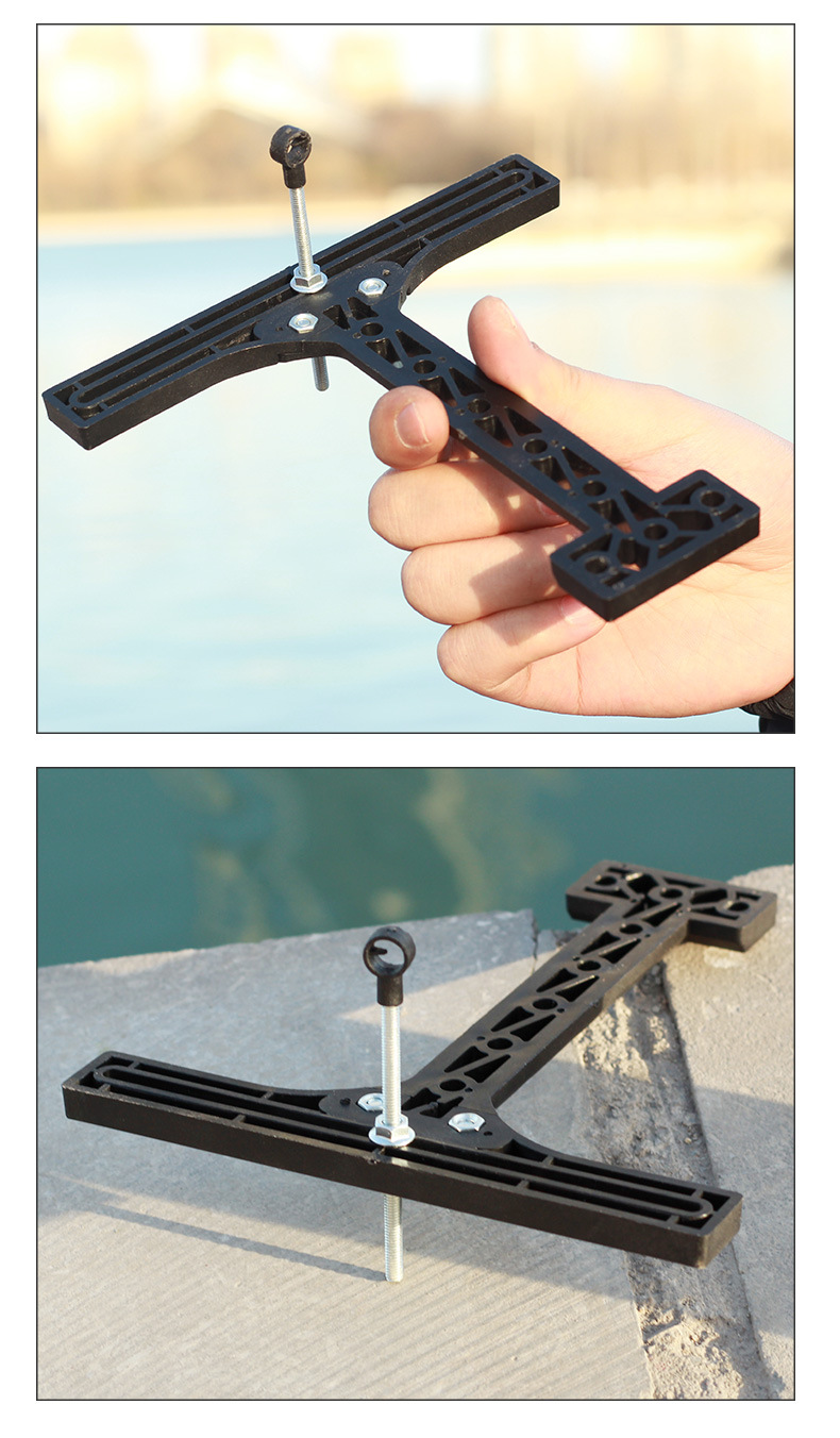 新款上市简易反曲瞄准器t型单针瞄竞技反曲弓箭射箭配 件提升准度