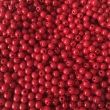 8毫米10毫米红色冬青果珠子发财果实色散珠diy串珠手工饰品材料