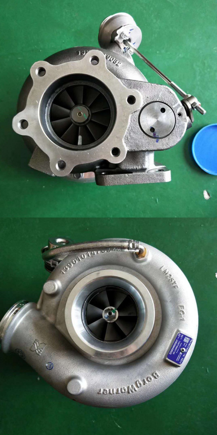 福田欧曼后八轮半挂车柴油发动机涡轮增压机器泵202v09100-7829