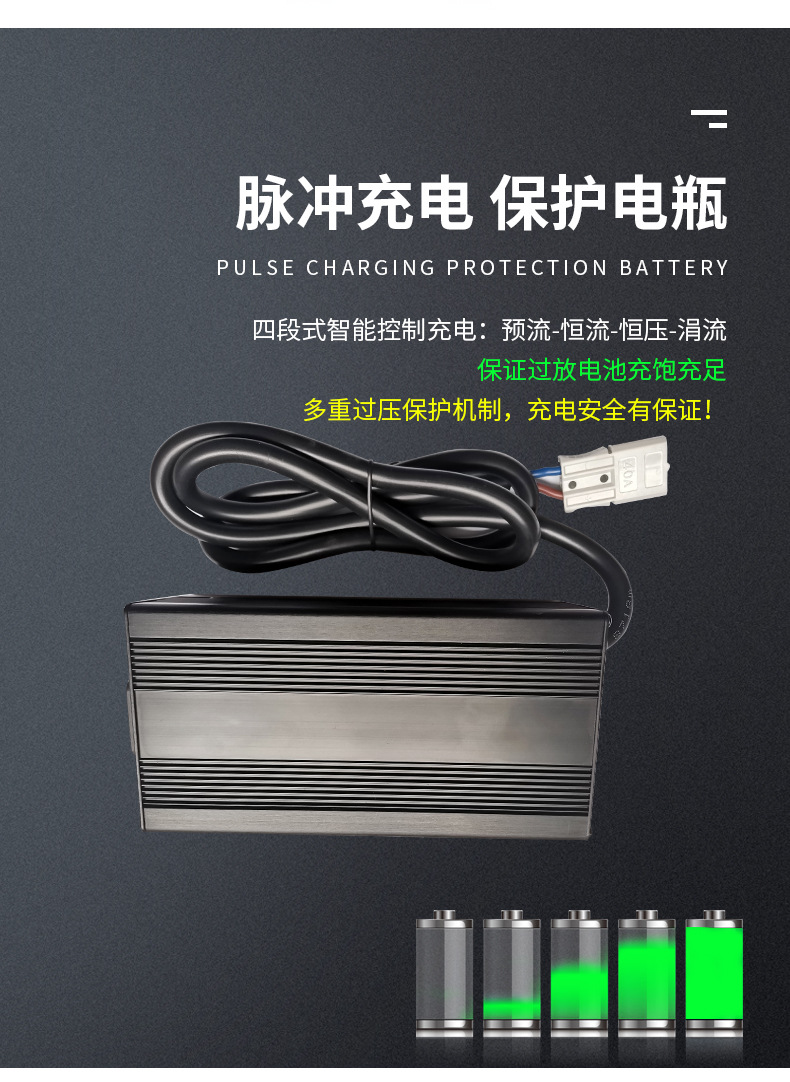 12v15a铁锂电池充电器 叉车充电器 观光车充电器 清洁机充电器