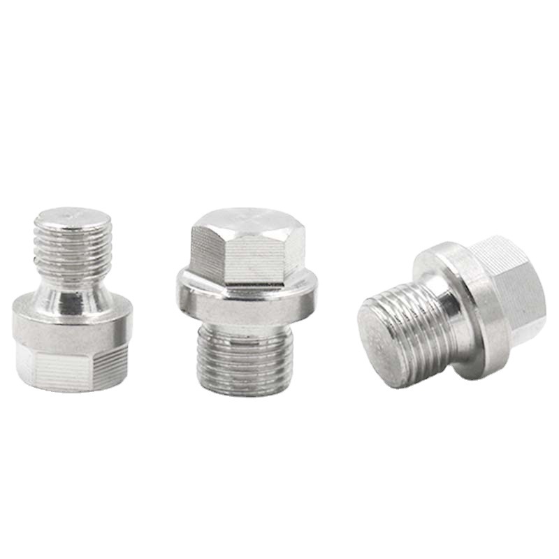 304 Outer Hexagon Flange Plug Stainless Steel Outer Wire Oil Plug Pipe Plug Pipe Plug Screw Plug 1 Point 2 Points 3 Points 4 Points 6 Points