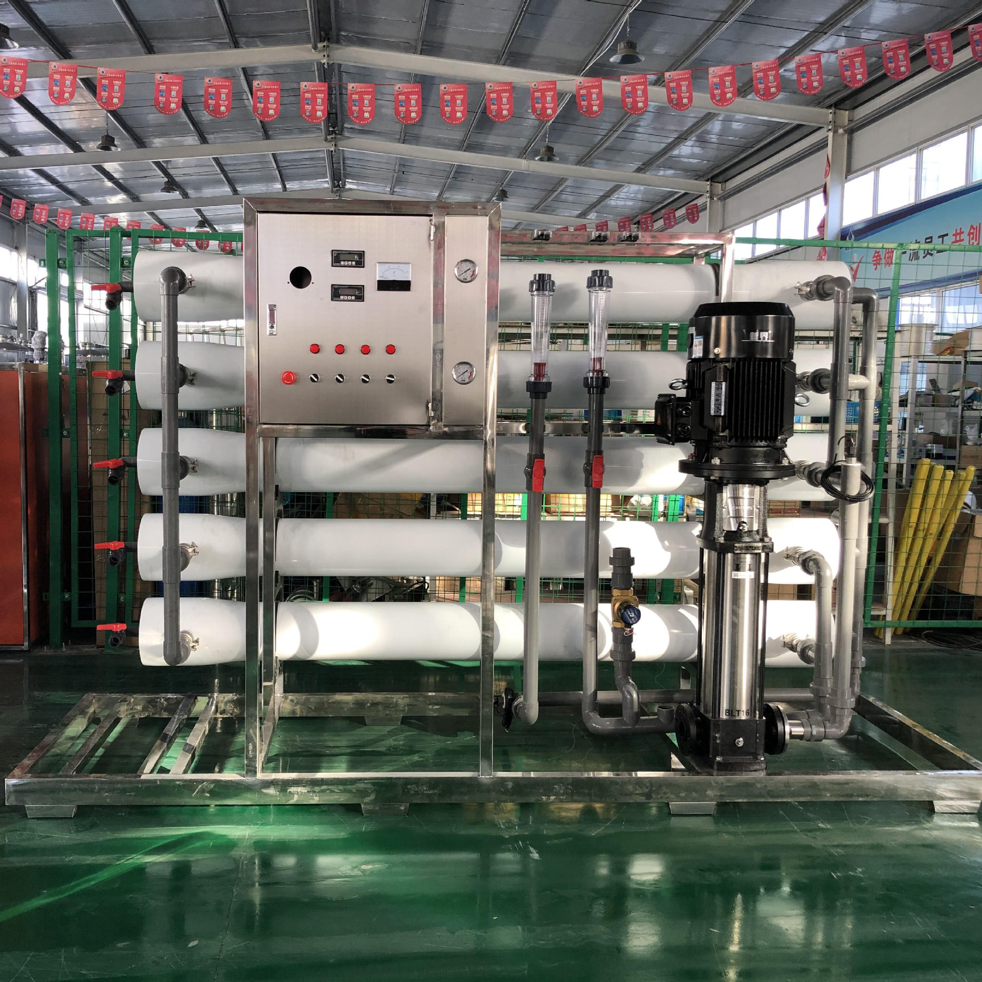 ro反渗透设备医院学校净化水净水机去离子过滤水设备纯水设备