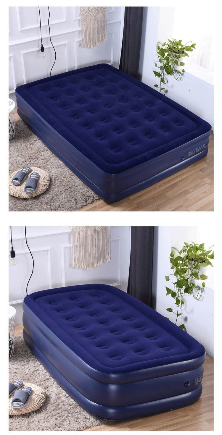充气床双人家用单人双层床垫折叠旅行加厚户外便携气垫床