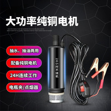 货车电动抽油泵柴油12v24V伏加油枪抽水泵抽油器油抽子机器琪之海