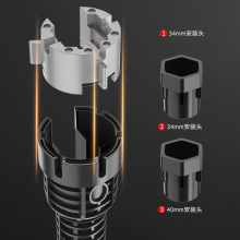 多功能卫浴扳手开口水槽工具拆卸安装八水管水龙头合一