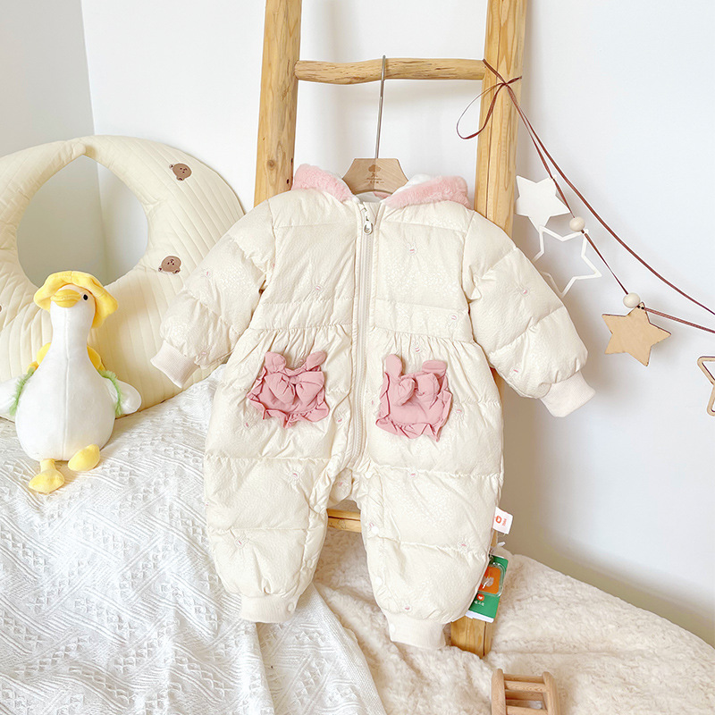 【现货】dp239728冬季儿童羽绒服婴幼儿连体衣爬服-阿里巴巴