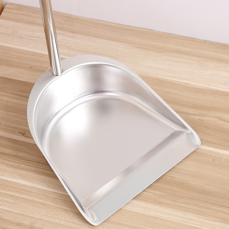 垃圾灰斗家用畚斗撮子簸箕加厚铲一体扫地清洁用品畚箕不锈钢单个