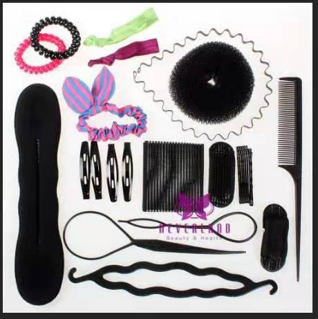 Hot Sale Japanese and Korean Hair Accessories Set Updo Tools Tress Device Hair Band Set Manufacturer Hair Tools