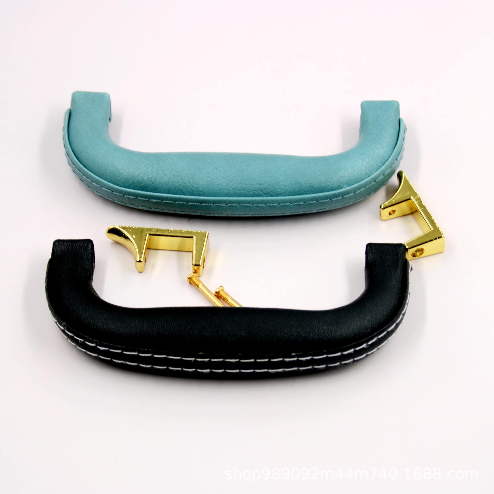 箱包皮提手交房箱皮箱配件把手礼品盒子箱子皮革拉手拎手批发