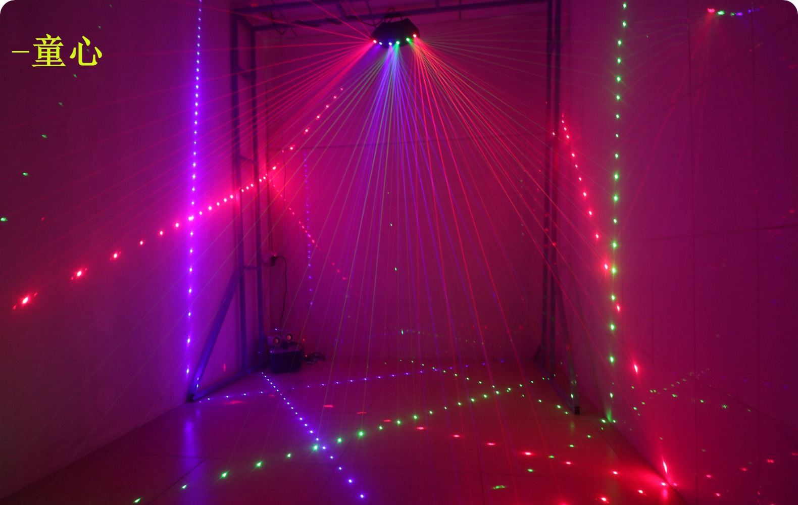 六眼激光灯线条红绿蓝三色激光灯蓝光光束效果灯ktv包房灯disco灯