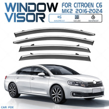 适用雪铁龙C6专用车窗晴雨挡雨板雨眉CITROEN C6 Window visor