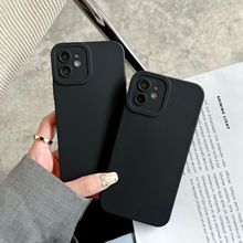 简优魔方适用苹果15手机壳12PROMAX全包镜头iphone14天使眼软胶套