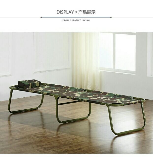 午休折叠床加固便携办公室医院单人陪护床简易帆布轻便超轻行军床