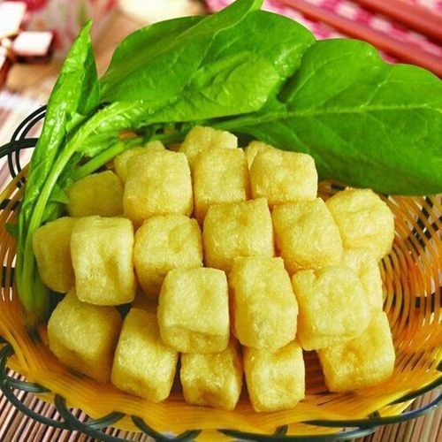 攸县油豆腐 湖南正宗油炸豆制品豆腐火锅豆泡手工香干空心豆腐泡