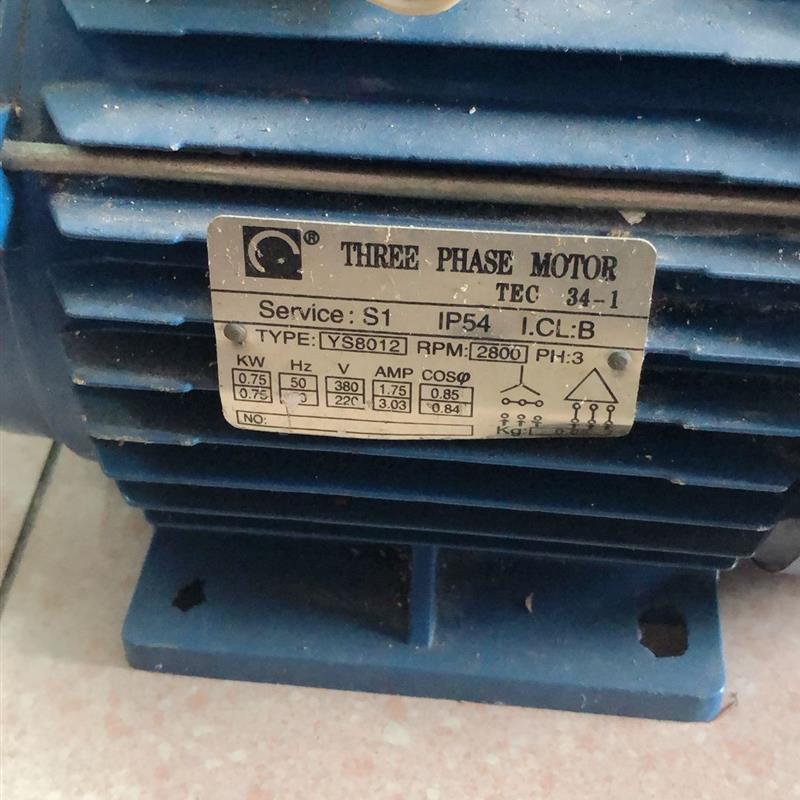 a032*全新无包装 原装 three phase 三相电机 ys8012 实物拍摄 现