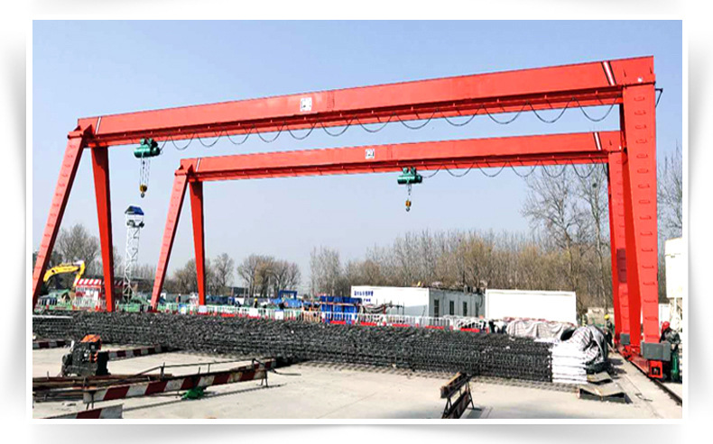 电动龙门吊10吨上包下花龙门吊轨道运行门式起重机电动葫芦龙门吊