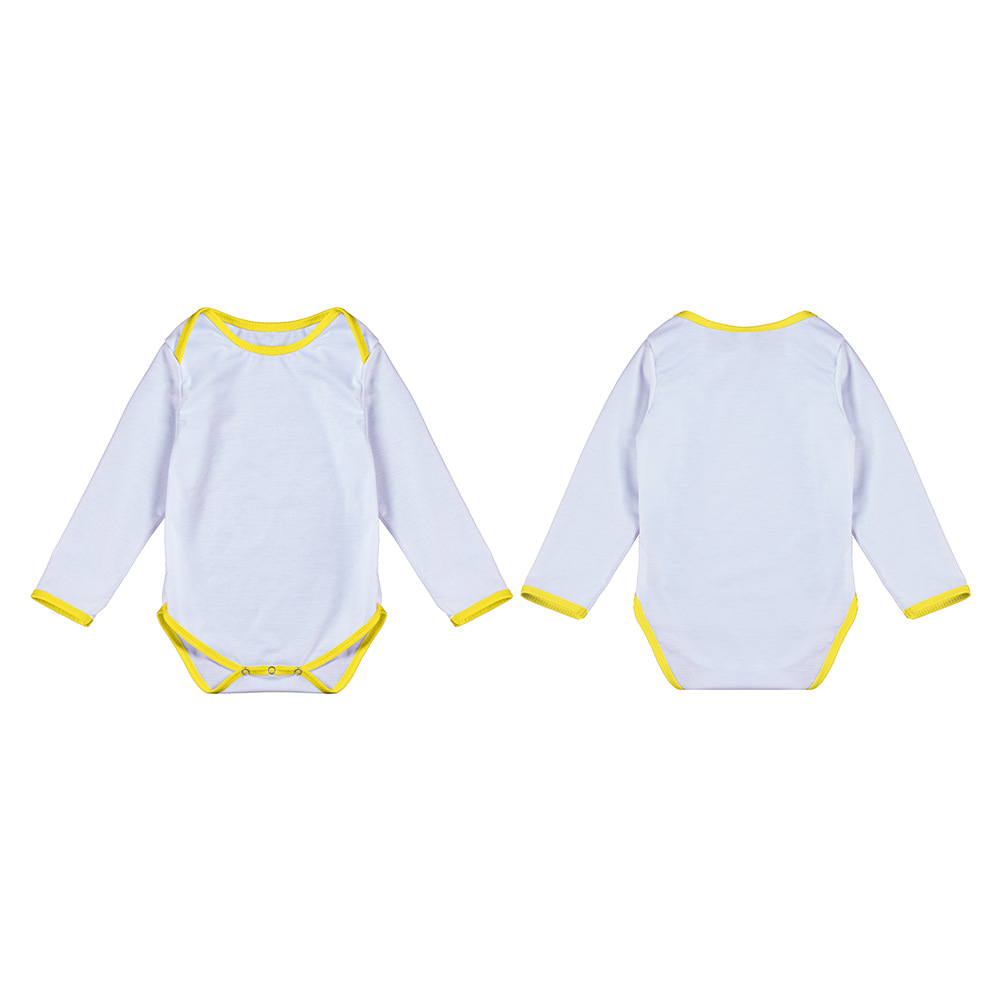 2022 Autumn Thermal Transfer Baby Crawling Suit Baby Jumpsuits Trendy Long-Sleeve Crawling Suit 190G Imitation Cotton Pull Rack