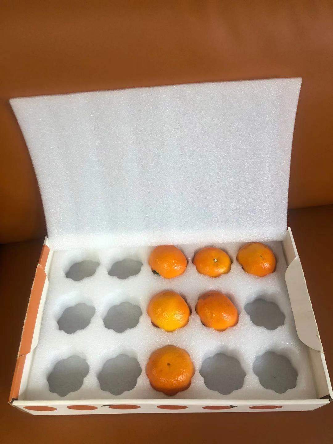 珍珠棉水果托猕猴桃奇异果桔子快递防震泡沫内托水果包装内衬