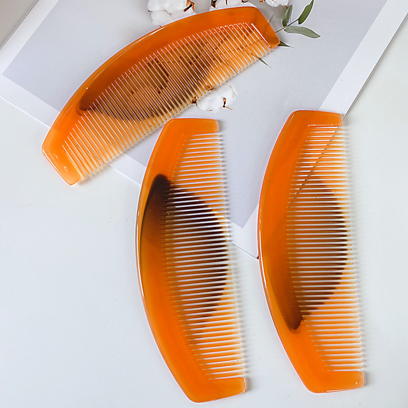 新款大号半圆牛筋梳 老式美发梳 1元店2元店货源