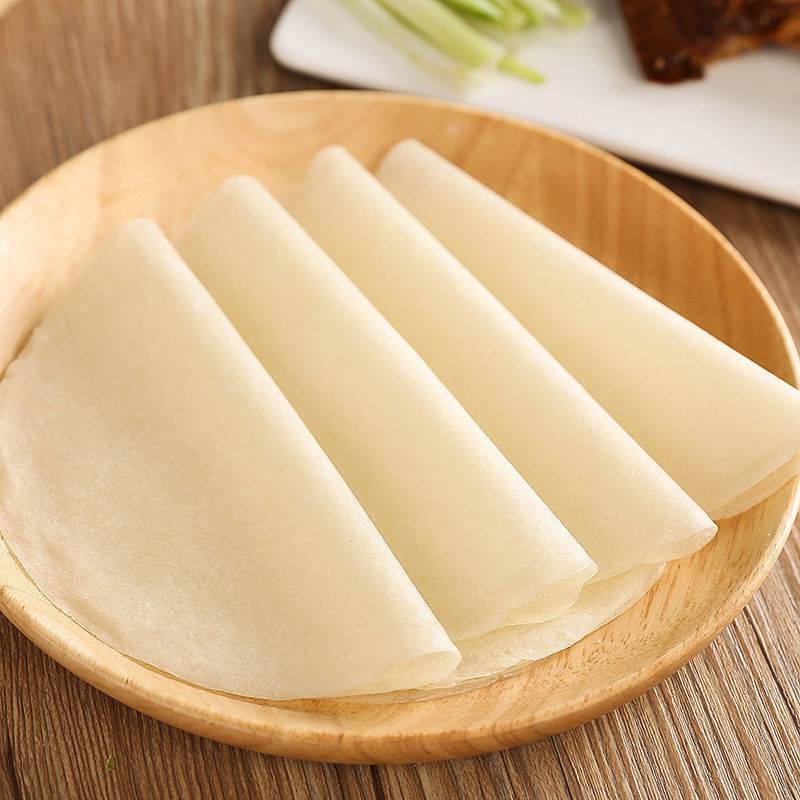 北京烤鸭饼皮批饼皮薄饼卷饼手撕烤鸭饼商用老北京片皮考鸭饼