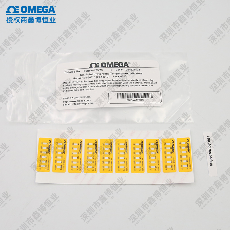 RLC-50-30/0-30 TL-S-270-50美国奥米佳测温纸温度标签纸