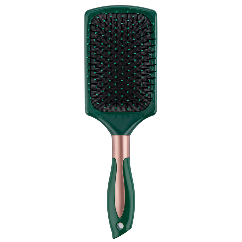 Dark Green Hair Curling Comb Airbag Massage Comb Anti-Static Smooth Hair Air Cushion Comb Lady Straight Hair Hairdressing Comb Beauty Comb
