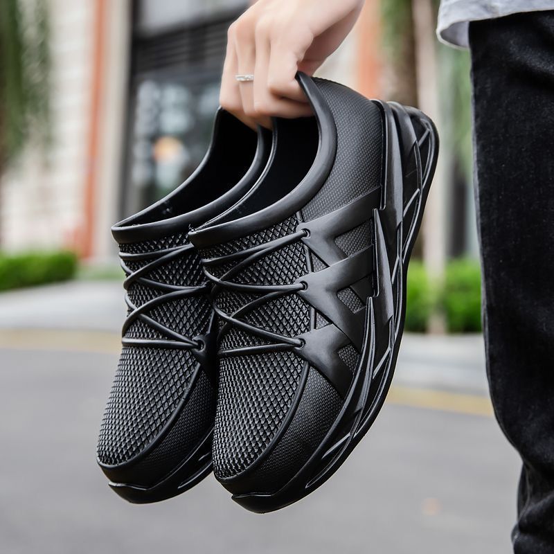 新款男士浅口雨鞋短筒低帮雨靴防滑防水鞋加厚软底胶鞋夏季运动鞋