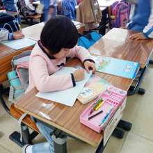 8JDK透明中小学生桌布课桌垫环保塑料水晶板写字垫幼儿园软玻璃桌