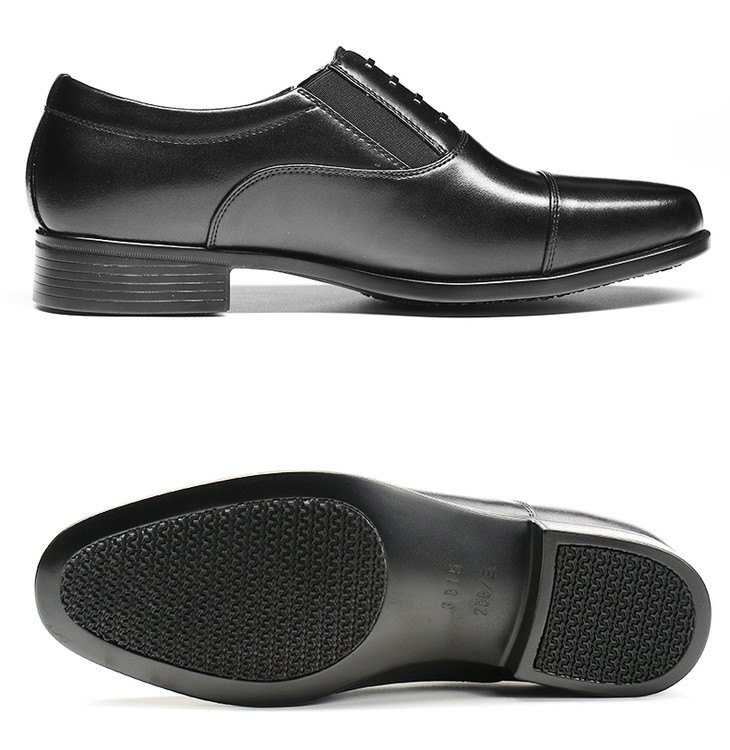 消防员干部皮鞋常服正品男鞋春秋冬季透气三接头男商务正装