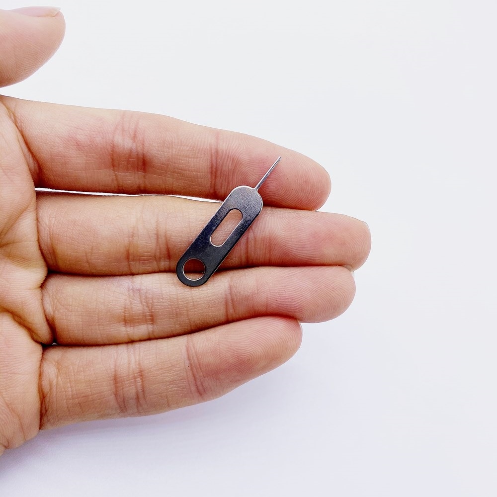 手机拔卡针防丢取器钥匙扣取卡针手机针通用多功能卡针换卡针便携