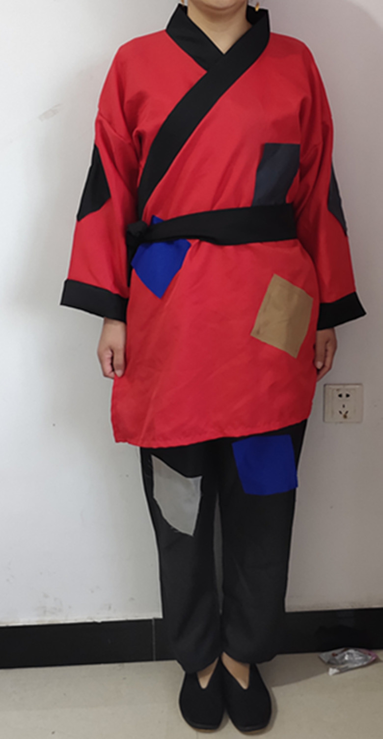 新款古装乞丐服装演出服儿童男女古代叫花子要饭衣服破烂补丁装