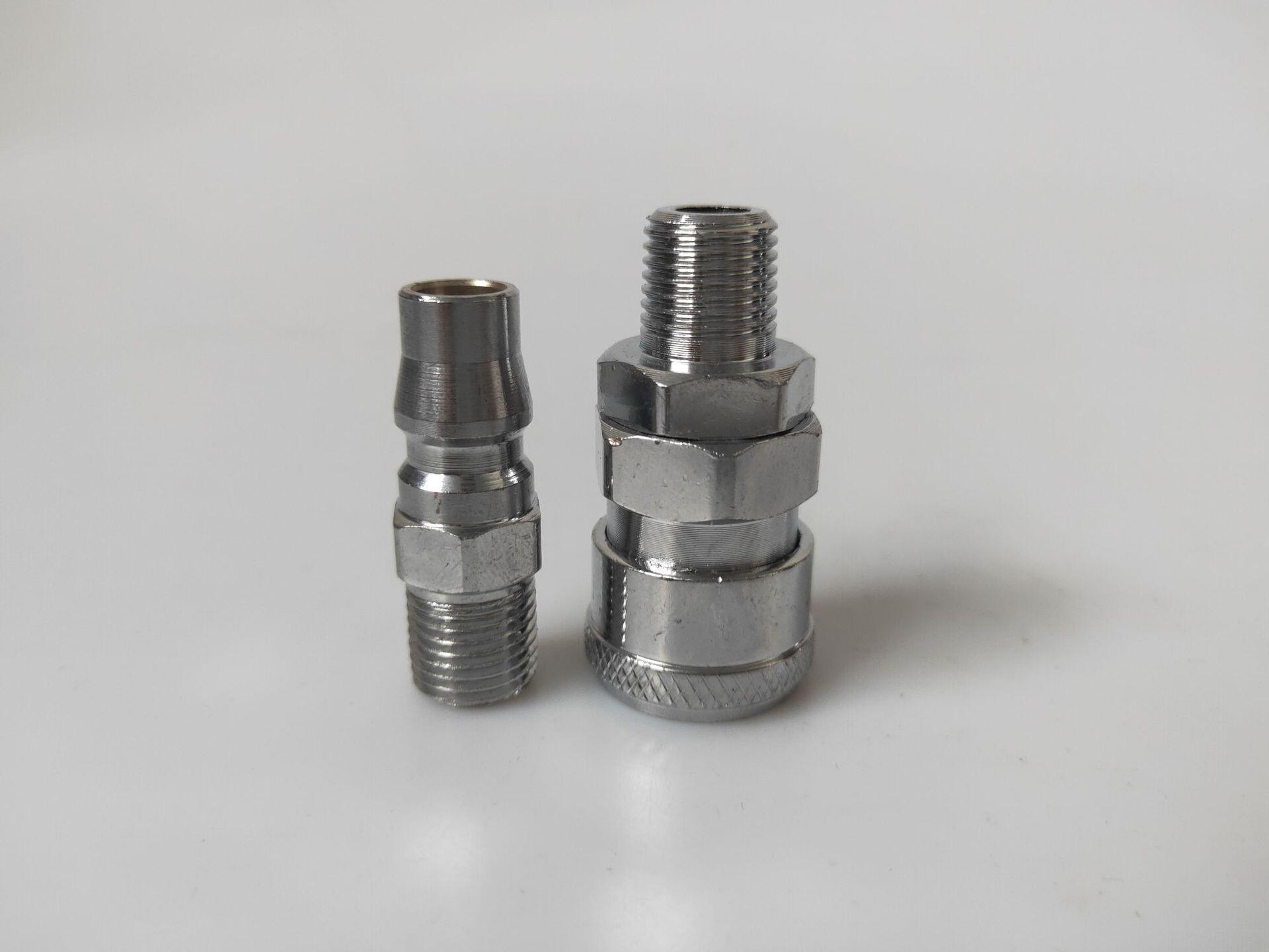 气动接头今天价格行情查询-3分中端快拧方块三通接头-阿里巴巴