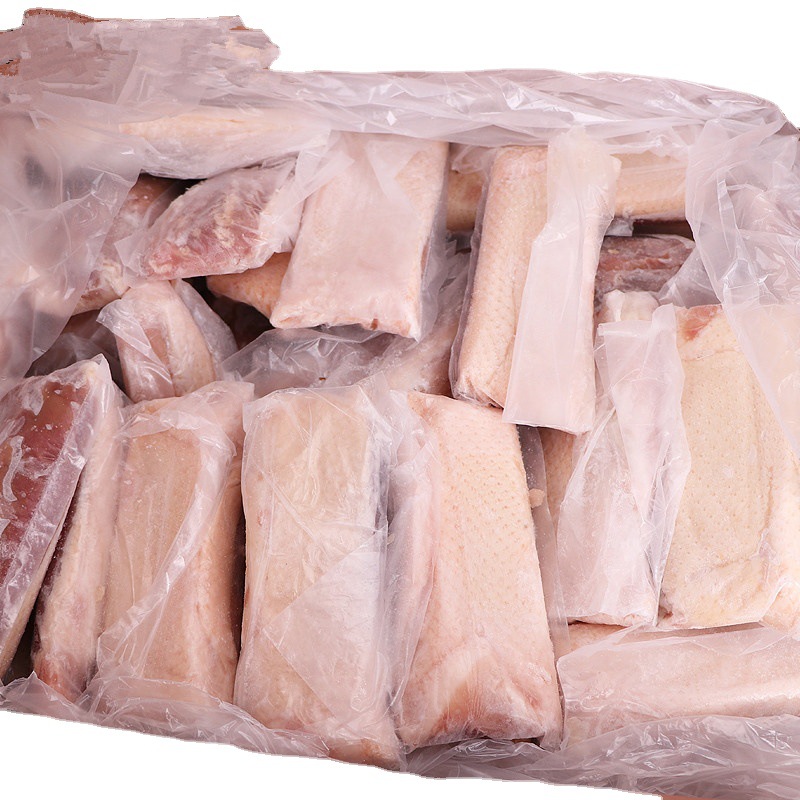 六和带皮鸭胸肉 单冻鸭脯肉新鲜冷冻鸭胸20斤/箱 量大从优