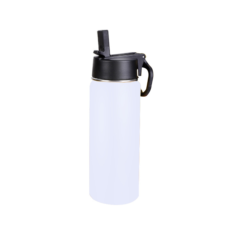 Mikenda Double Wall Food Grade 304 Stainless Steel Metal Thermos Cup Portable Vacuum Water Bottle Opening Gift Cup