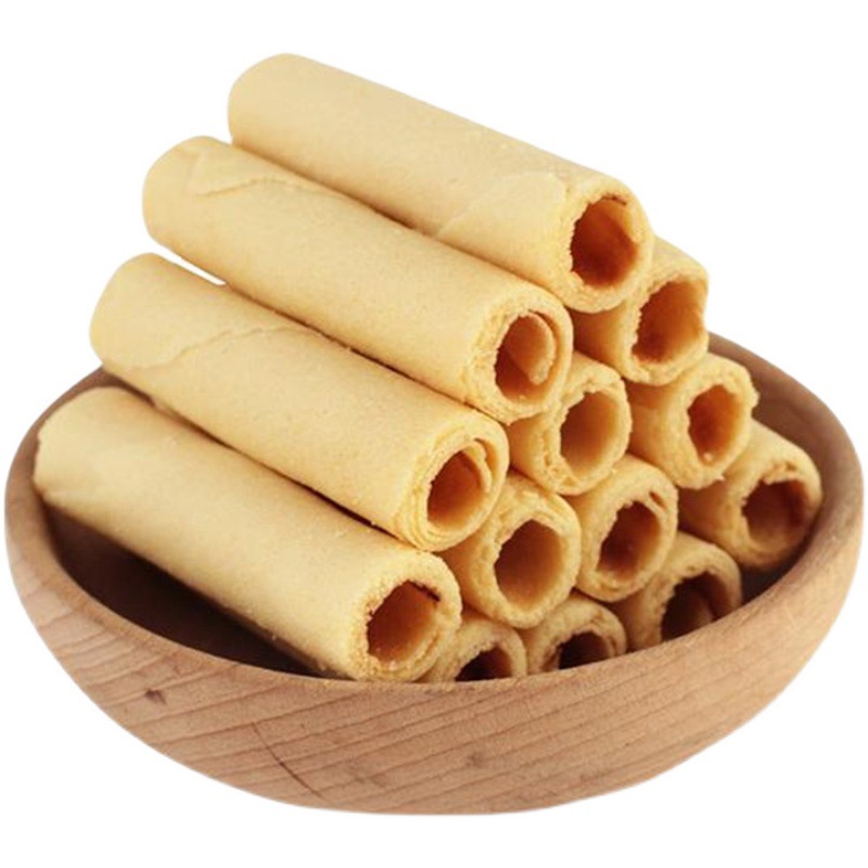 特价米老头雪花煎卷150g椰奶鸡蛋卷休闲零食蛋卷香酥饼干小吃点心