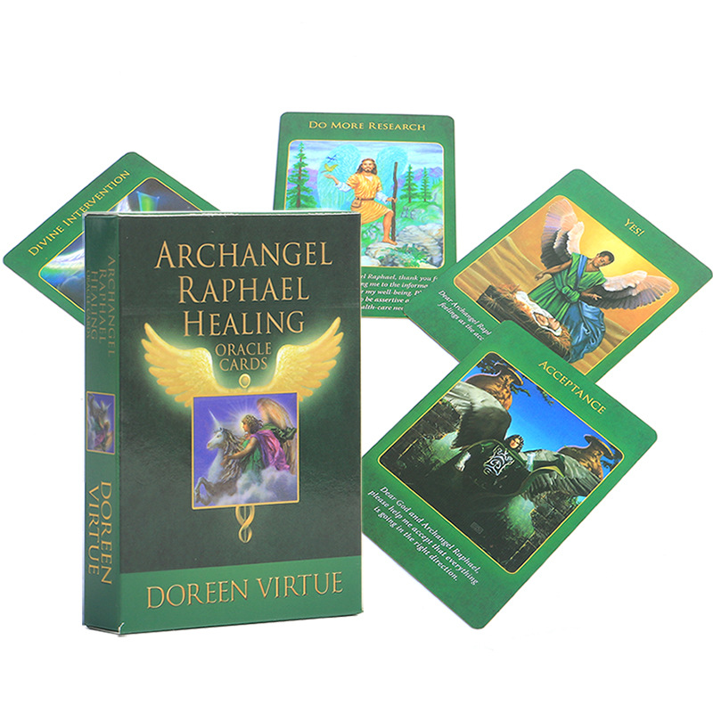 新款大天使拉斐尔 doreen virtue 神谕卡 oracle cards  厂家直供