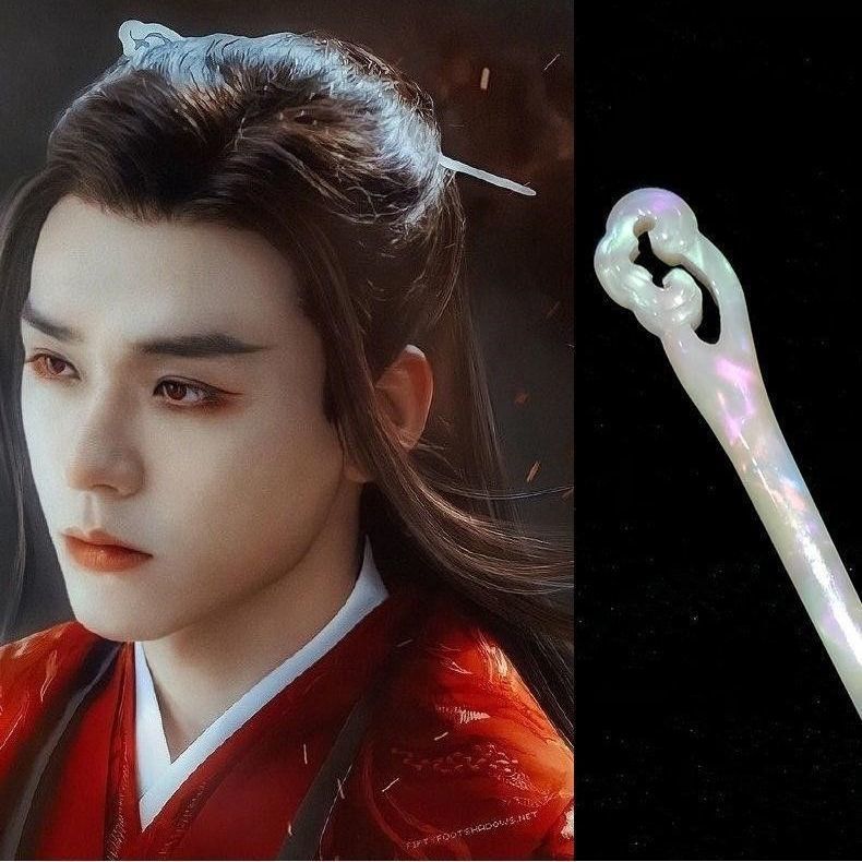 山河令温客行同款古风发簪周子舒祥云定情簪子简约现代丸子头发饰