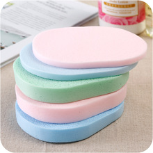 2Pcs Facial Cleansing Sponge Puff Face Cleaning Wash Pad跨境