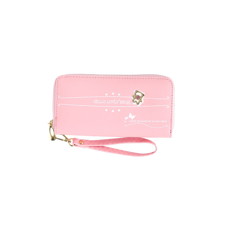 2023 New Cross-Border Women's Wallet Long Fashion Single Large Capacity Zipper Coin Purse Clutch Phone Bag